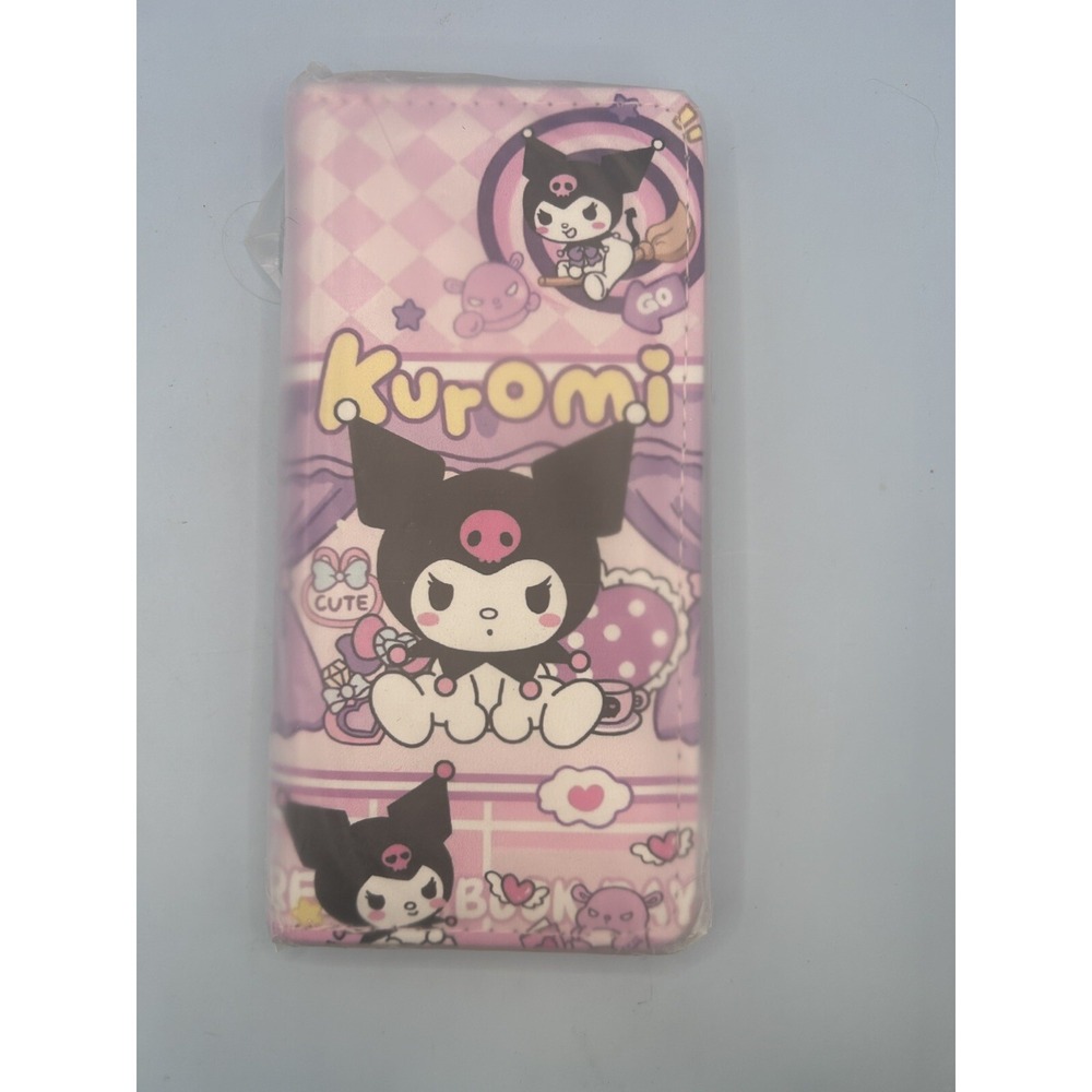 NIP Sanrio Kuromi Zip Wallet -Purple/Pink